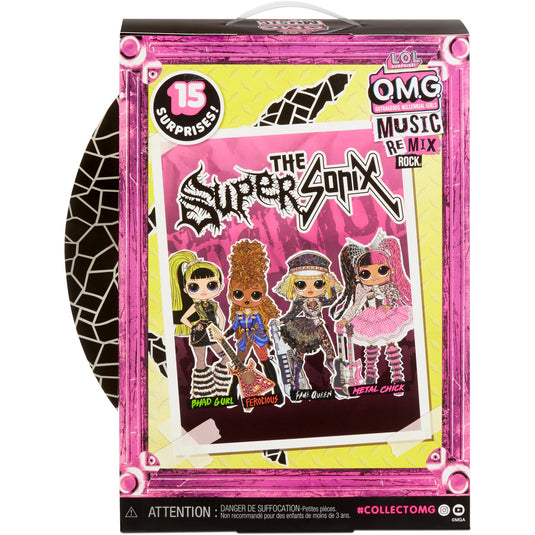 Mga entertainment l.o.l. surprise! omg remix rock - fame queen and keytar pop