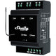 Shelly qubino wave pro 3 schakelaar (zwart, z-wave s800)
