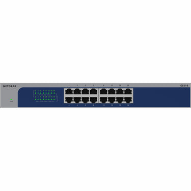 Netgear gs516 switch (grijs blauw)