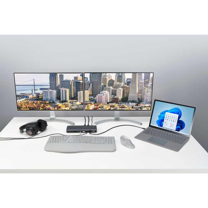 ギャラリービューアに画像をロードする, Kensington sd5760t dockingstation (zilver zwart, thunderbolt 4, usb-c, usb-a, hdmi, pd)
