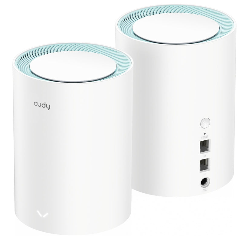 Load image into Gallery viewer, Cudy ac1200 gigabit mesh wi-fi system (3-pack) mesh router (wit)
