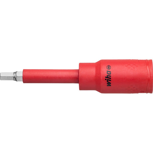 Wiha ratelsleutelset geïsoleerd 1 2 dopsleutel (rood geel, 20-delig in koffer)