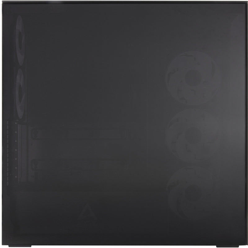 Load image into Gallery viewer, Arctic xtender midi tower behuizing (zwart (mat) | 2x usb-a | 1x usb-c | rgb | tempered glass)
