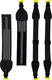Poc system back carrying - fastening straps for vpd system