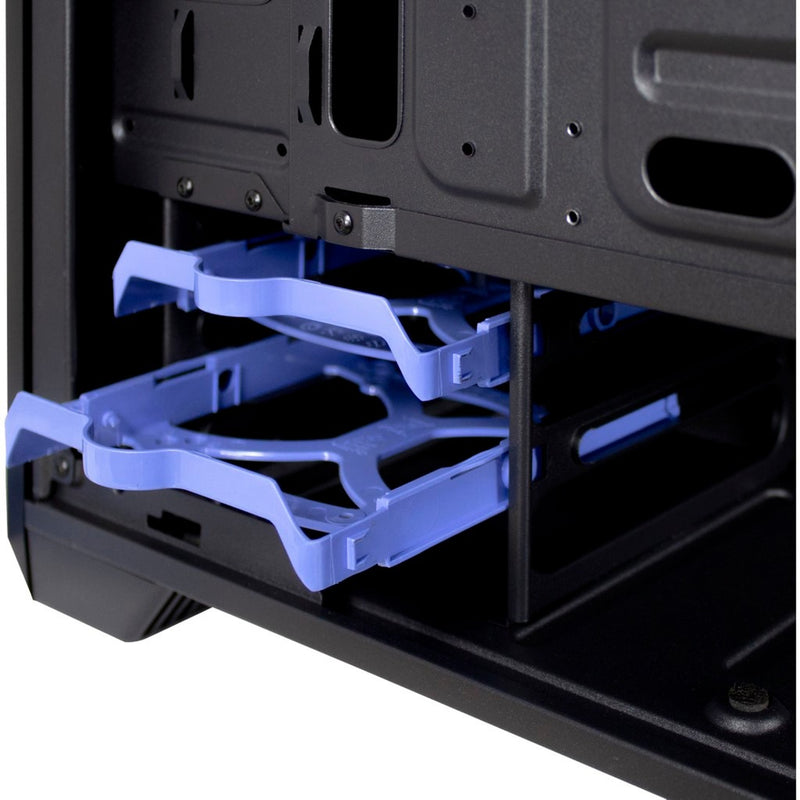 Load image into Gallery viewer, Inter-tech h-606 mini tower behuizing (zwart | 2x usb-a)
