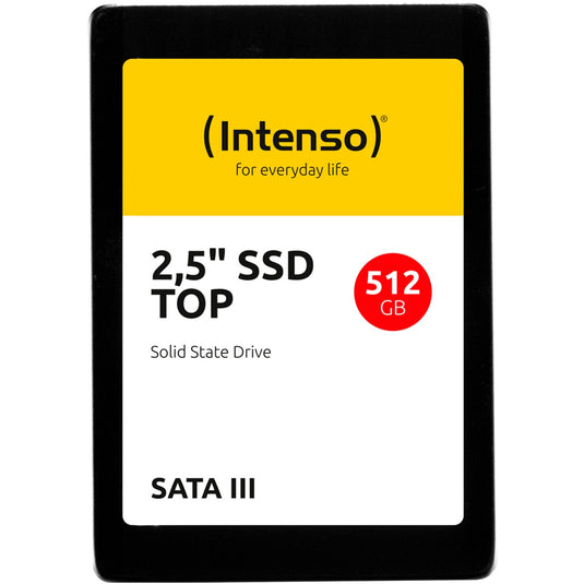 Ssd intenso 3812450 512 gb zwart