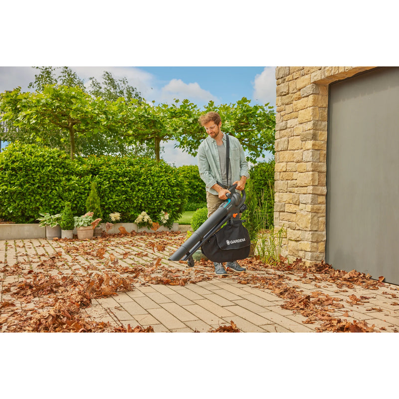 Load image into Gallery viewer, Gardena stofzuiger -blazer powerjet collect bladzuiger bladblazer (grijs zwart, 18v p4a-accu en oplader inbegrepen)
