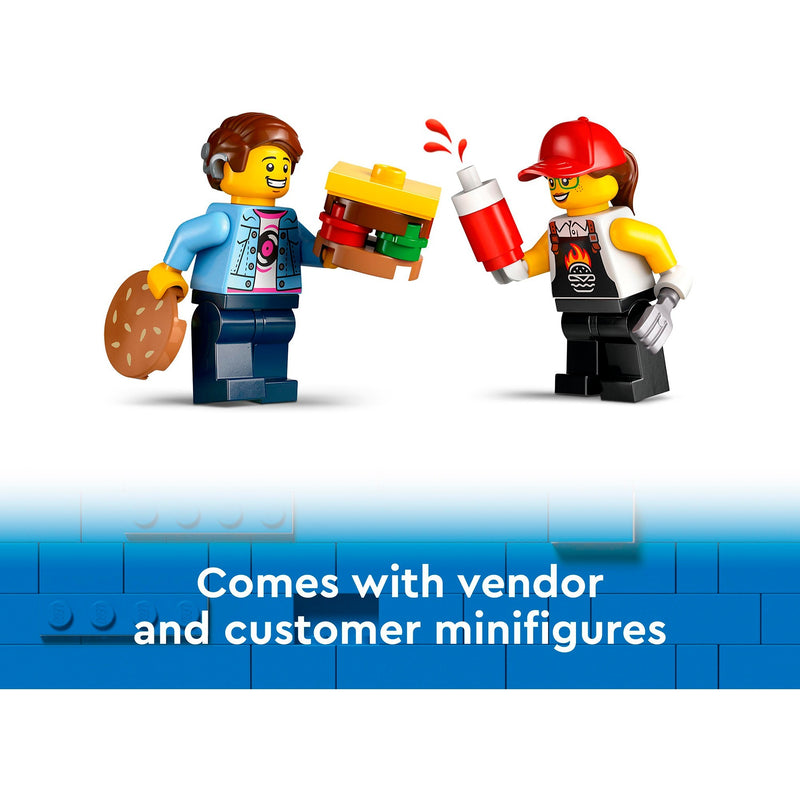 Afbeelding laden in galerijviewer, Lego city hamburgertruck - 60404
