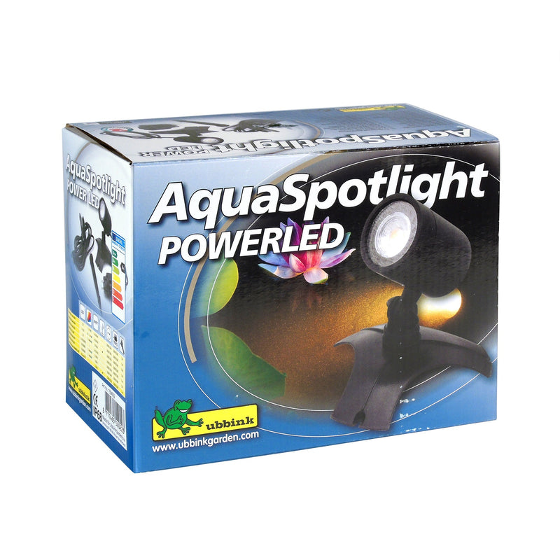 Load image into Gallery viewer, Ubbink aquaspotlight power led onderwaterverlichting ledlamp (zwart)
