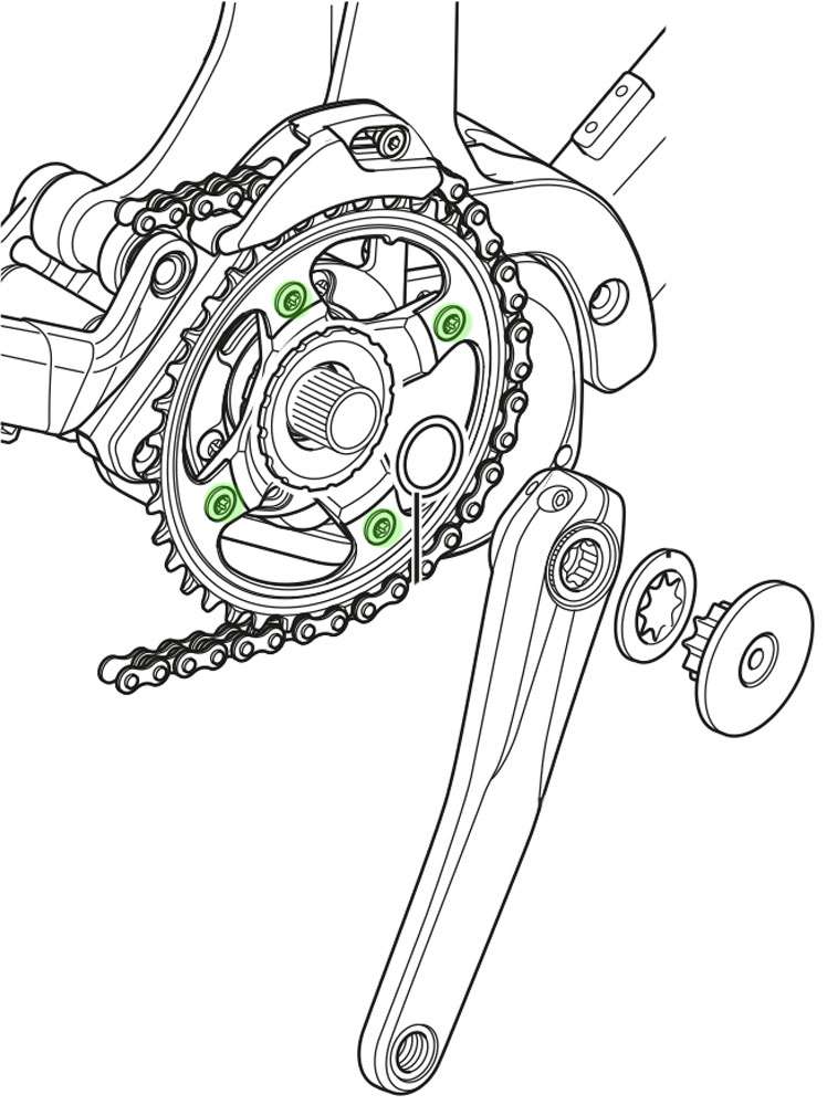 Load image into Gallery viewer, Shimano steps sm-cre80 cre80-b cre80-12b gear fixing bolts
