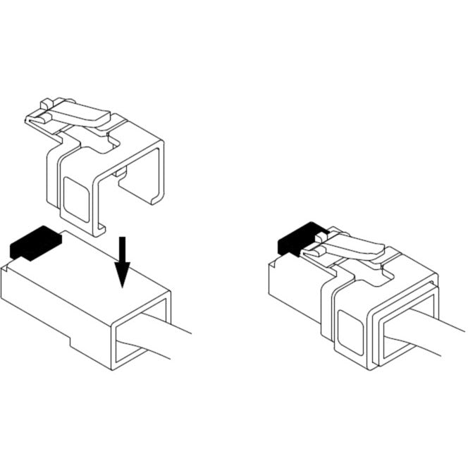 Load image into Gallery viewer, Delock rj45 repair clip set 2 reserveonderdeel (40 clips)
