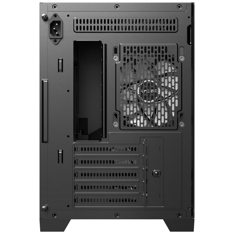 ギャラリービューアに画像をロードする, Antec flux m mini tower behuizing (zwart | 1x usb-a | 1x usb-c | tempered glass)
