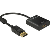 Delock displayport naar hdmi adapter (zwart, 0,2 meter)