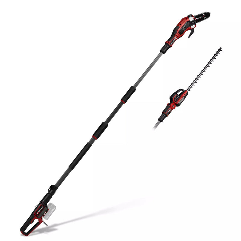 Load image into Gallery viewer, Einhell professional accu tuin-multitool gp-hc 18 5020 li t bl-solo (rood zwart, accu en oplader niet inbegrepen)
