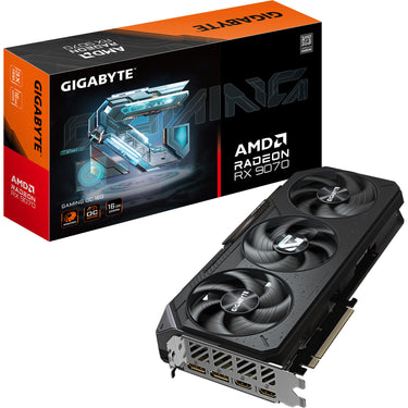 Gigabyte radeon rx 9070 gaming oc 16g grafische kaart (zwart, 2x displayport, 2x hdmi, rdna4)