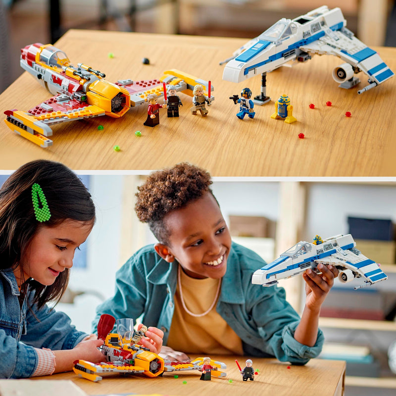 Load image into Gallery viewer, Lego star wars - new republic e-wing vs. shin hati's starfighter constructiespeelgoed (75364)
