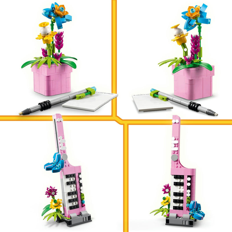 Load image into Gallery viewer, Lego creator 31169 typemachine met bloemen
