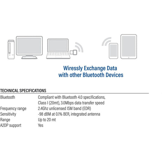 Act connectivity usb bluetooth adapter