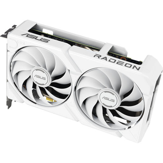 Asus radeon rx 9060 xt dual white edition 16gb grafische kaart (wit, rdna4, gddr6, 2x displayport, 1x hdmi 2.1)