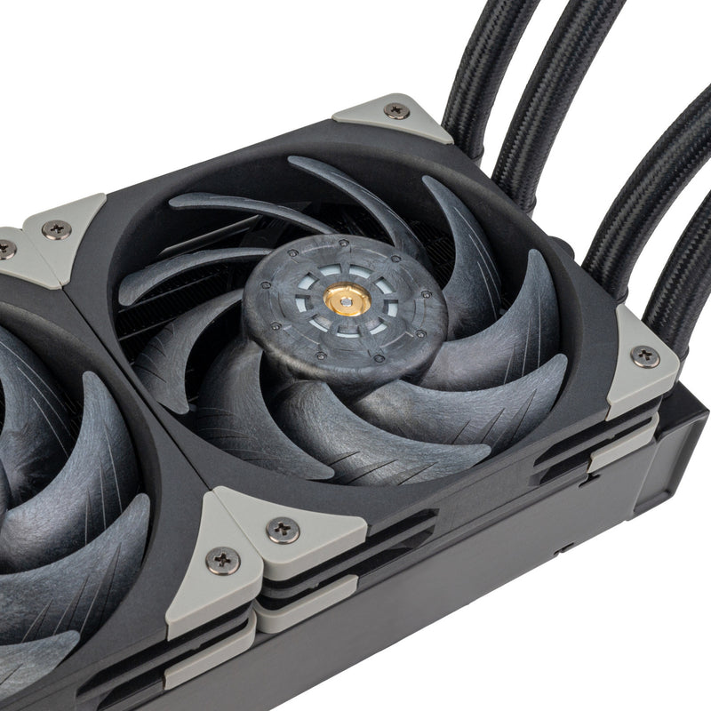 Load image into Gallery viewer, Silverstone fhl120 case fan (zwart, 120 x 120 x 25 mm, pwm)
