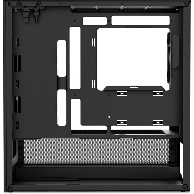 Load image into Gallery viewer, Nzxt h3 flow midi tower behuizing (zwart (mat) | 1x usb-a | 1x usb-c | tempered glass)
