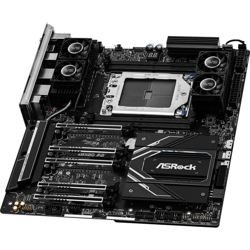 Load image into Gallery viewer, Asrock trx50 ws socket str5 moederbord (zwart, raid, 2,5gb-lan, wlan, bt, sound, atx)
