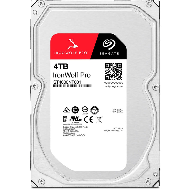 Chargez l'image dans la visionneuse de la galerie, Seagate ironwolf pro 4 tb harde schijf (st4000nt001, sata 600, 24 7)

