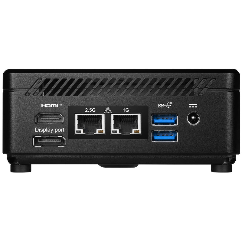 Cargue la imagen en el visor de la galería, Msi cubi 5 12m-001beu barebone (zwart | core i7-1255u | iris xe graphics)
