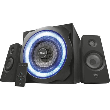 Trust gxt 629 tytan rgb illuminated 2.1 speaker set pc-luidspreker (zwart)
