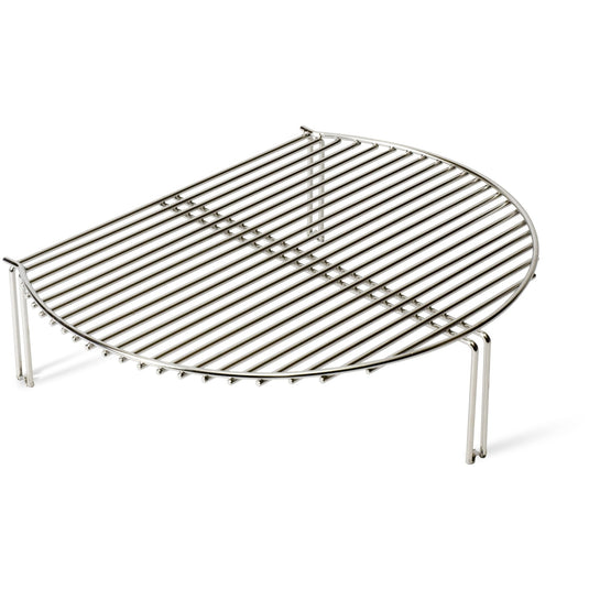 Kamado joe grillvergroter voor big joe grillrooster (zilver)