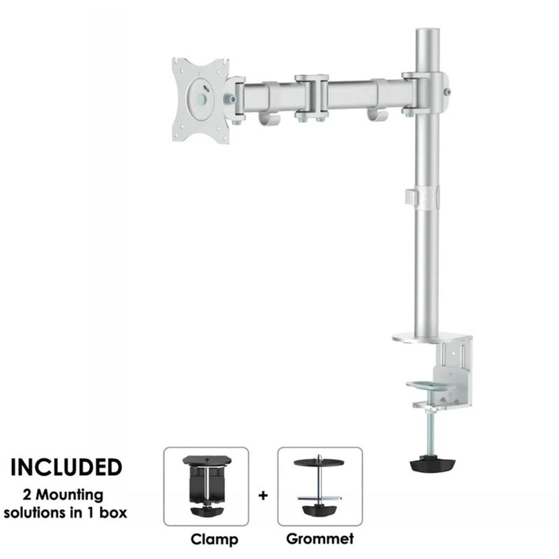 Load image into Gallery viewer, Neomounts nm-d135silver monitorarm (zilver)
