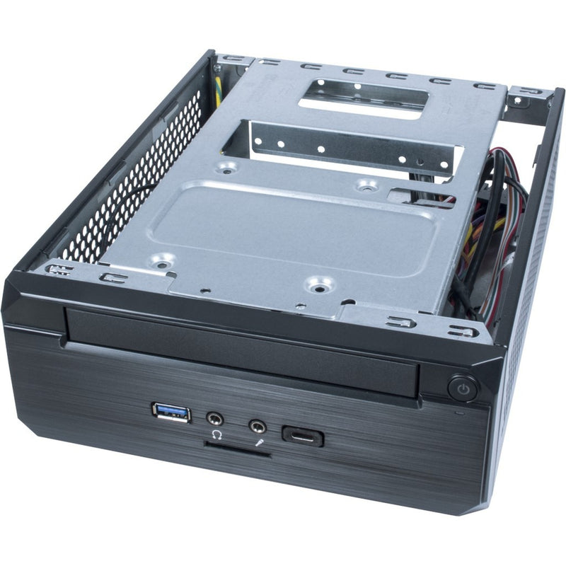 Load image into Gallery viewer, Inter-tech itx mw-02 ii htpc behuizing (zwart | 1x usb-a | 1x usb-c)
