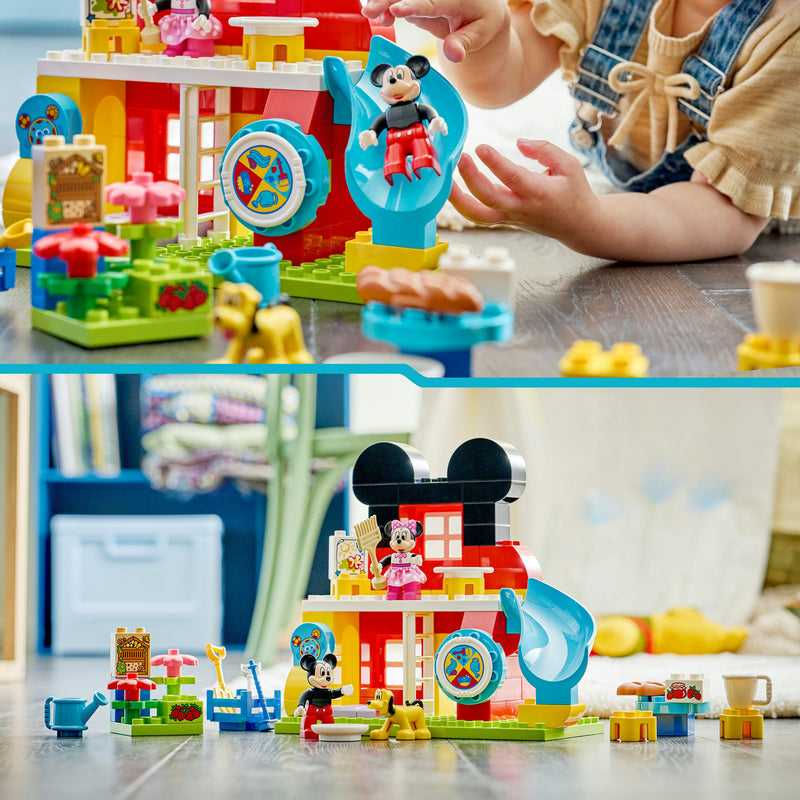 Laden Sie das Bild in Galerie -Viewer, Lego duplo 10465 mickey mouse clubhuis met minnie en pluto
