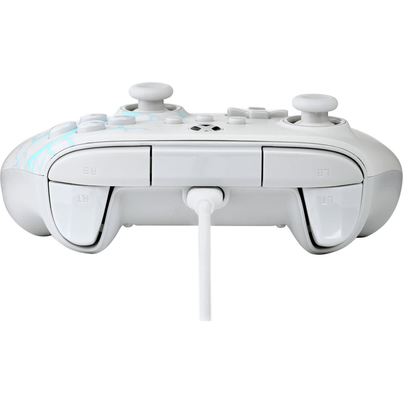 Chargez l'image dans la visionneuse de la galerie, Powera advantage controller met kabel voor de xbox series x|s - poolijs (wit blauw, xbox series x|s, xbox one, pc)
