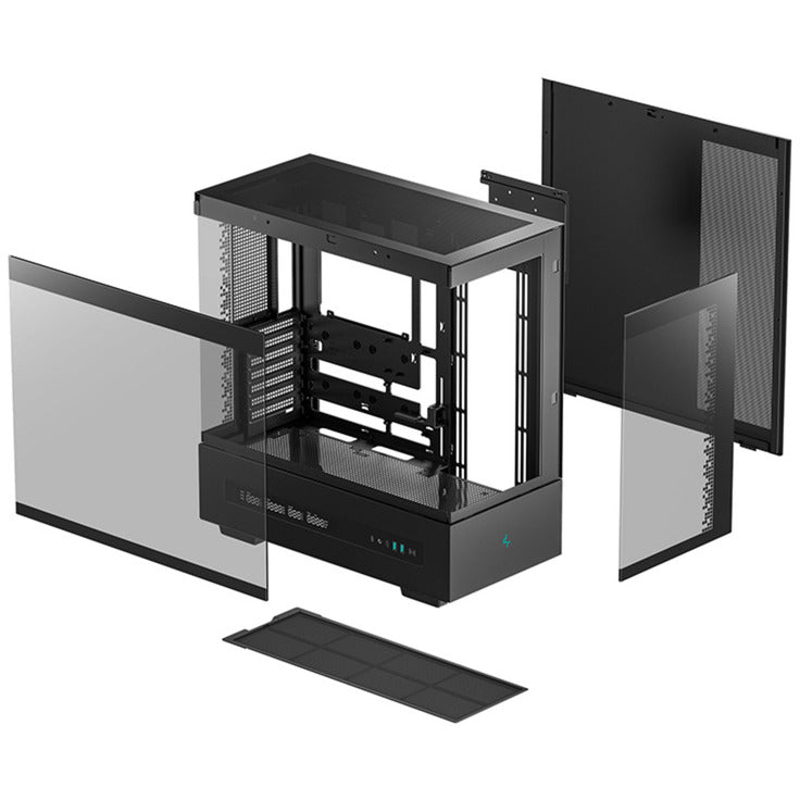 Chargez l'image dans la visionneuse de la galerie, Deepcool ch690 digital midi tower behuizing (zwart | 2x usb-a | 1x usb-c | tempered glass)
