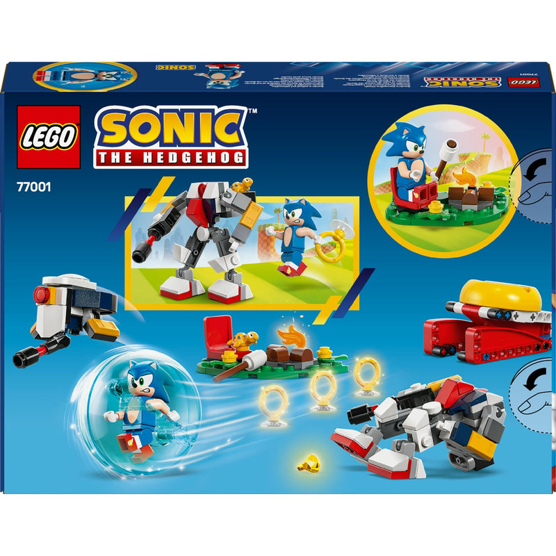 ギャラリービューアに画像をロードする, Lego sonic the hedgehog 77001 sonics krachtmeting bij het kampvuur
