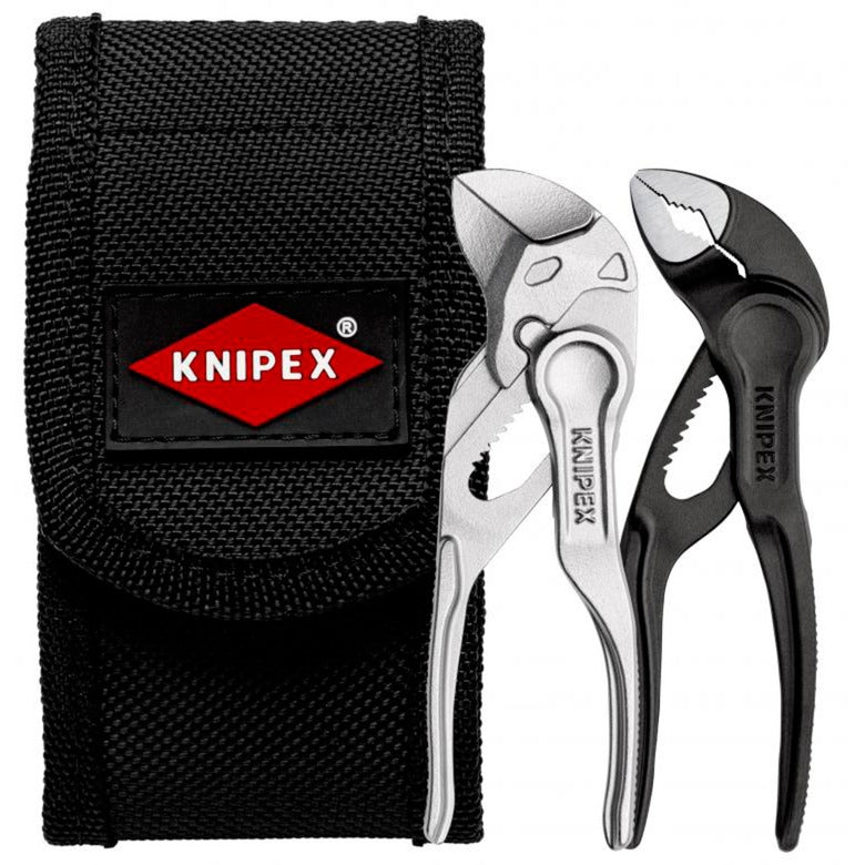 Load image into Gallery viewer, Knipex tangenset xs 2-delig met riemtas (zwart)
