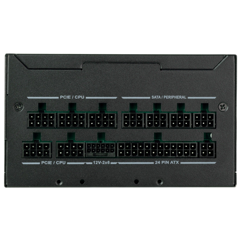 Load image into Gallery viewer, Silverstone hela 750r platinum modulaire 750 watt voeding (zwart, 4x pcie)

