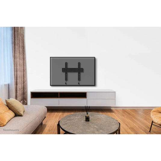 Neomounts select wl30s-850bl14 vlakke wandsteun bevestiging (zwart)