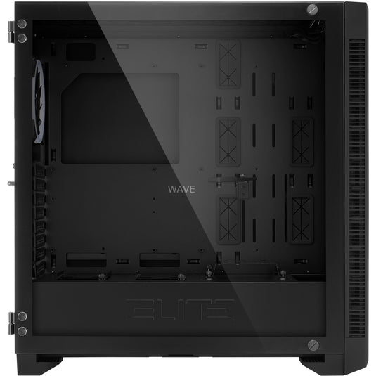 Sharkoon elite shark ca200m big tower behuizing (zwart | 4x usb-a | window)