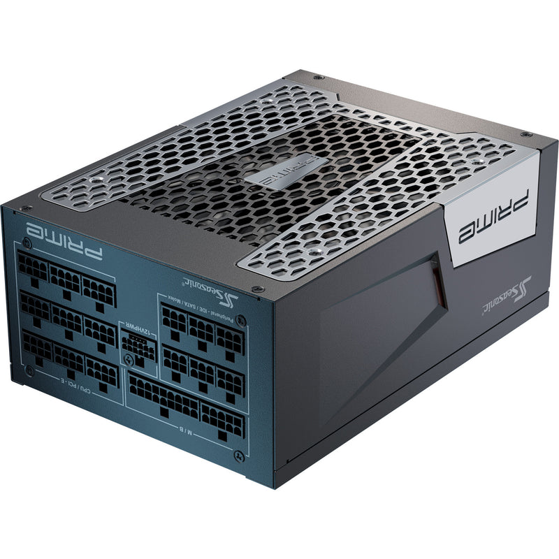 Load image into Gallery viewer, Seasonic prime tx-1300 modulaire 1300 watt voeding (zwart, 1x 12vhpwr, 6x pcie)
