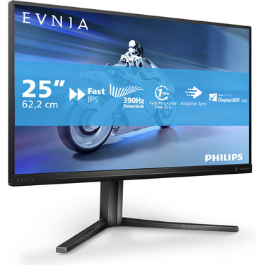 Philips evnia 25m2n5200u 24.5 gaming monitor (zwart, hdmi, displayport, 390 hz (oc))