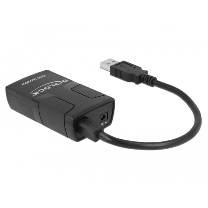 Load image into Gallery viewer, Delock usb isolator met 5 kv isolation adapter (zwart)
