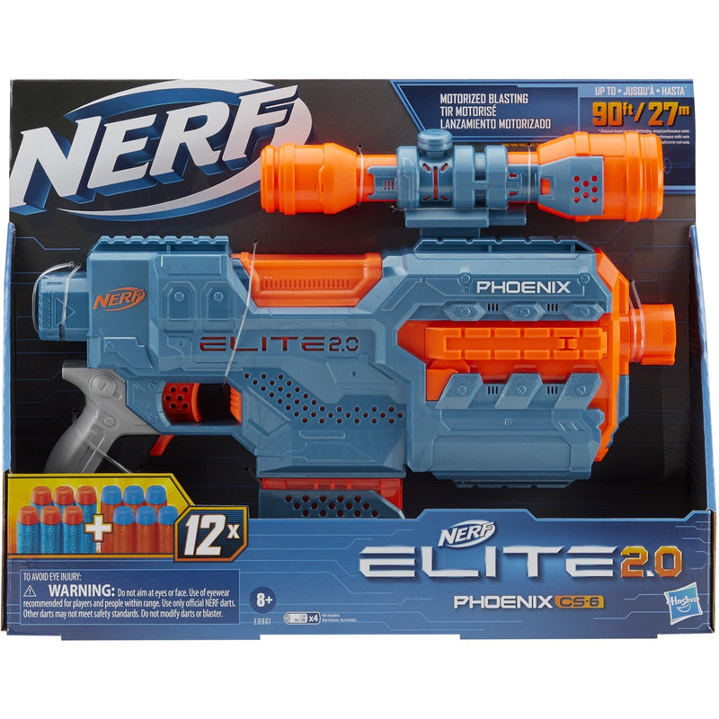 Load image into Gallery viewer, Hasbro nerf elite 2.0 phoenix cs-6 nerf-gun
