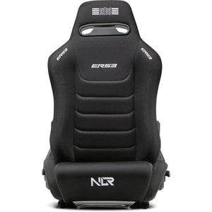 Next level racing ers3 elite reclining seat - fabric simaero mesh edition racestoel (zwart)
