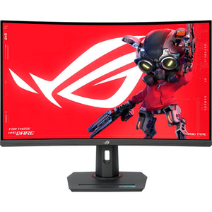 Asus rog strix xg32wcs 32 curved gaming monitor (zwart, hdmi, displayport, usb-c, 180 hz)