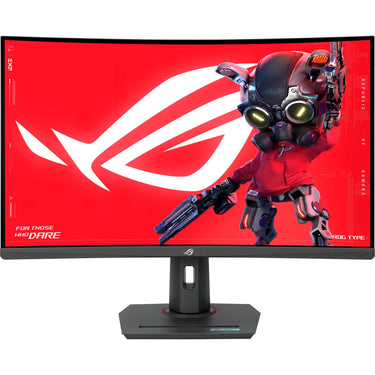 Asus rog strix xg32wcs 32 curved gaming monitor (zwart, hdmi, displayport, usb-c, 180 hz)