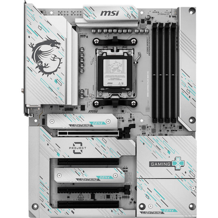 Load image into Gallery viewer, Msi b850 gaming plus wifi pz socket am5 moederbord (raid, 5g lan, wi-fi 7, bluetooth 5.4, sound, atx)
