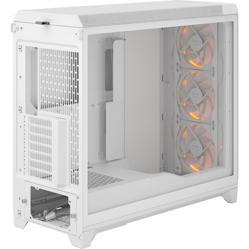 Cargue la imagen en el visor de la galería, Fractal design meshify 3 xl rgb big tower behuizing (wit | 2x usb-a | 1x usb-c | rgb | tempered glass)
