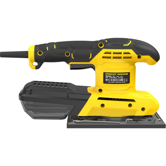 Stanley fatmax 280w 1 3vel vlakschuurmachine (geel zwart)